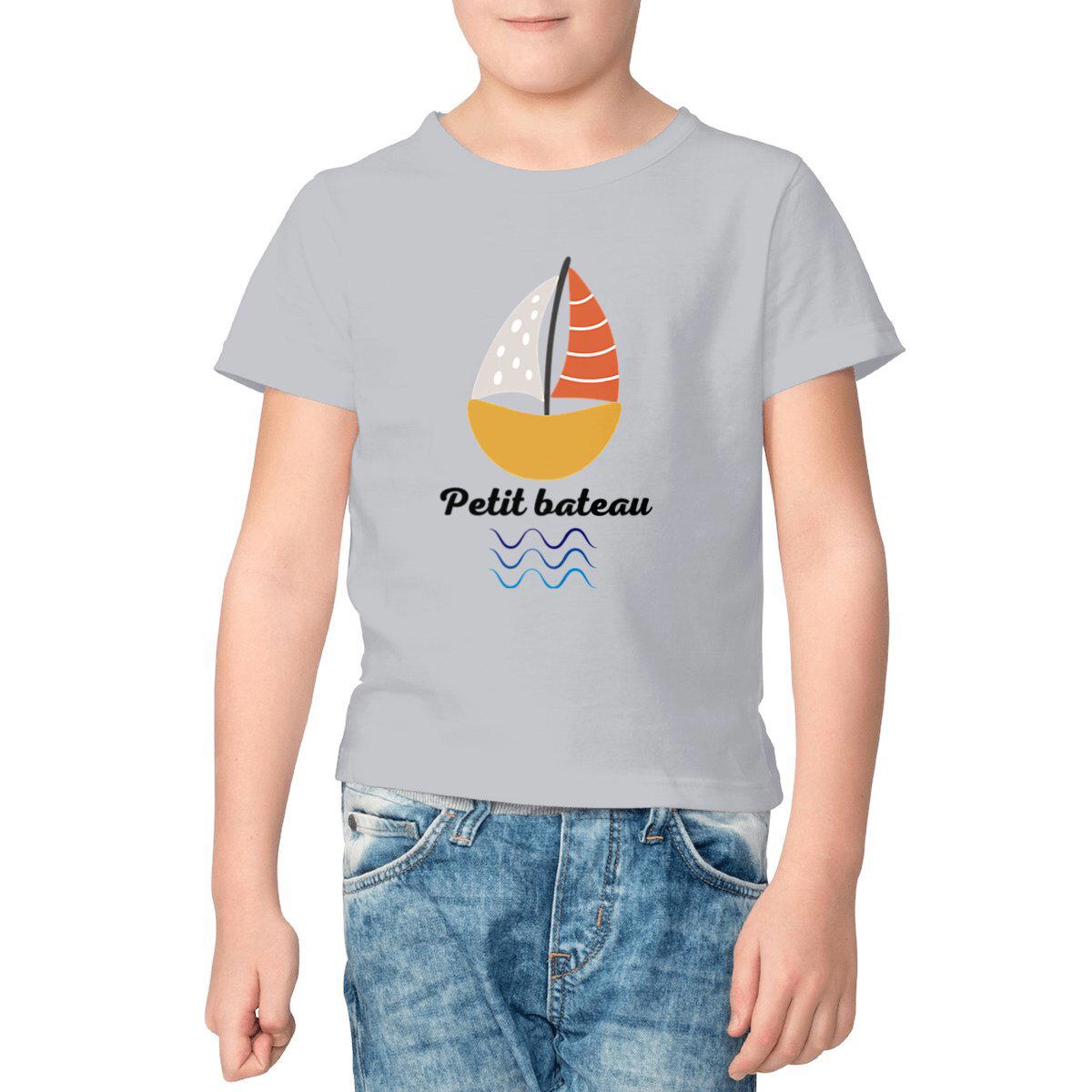Image front T-shirt "Petit bateau"