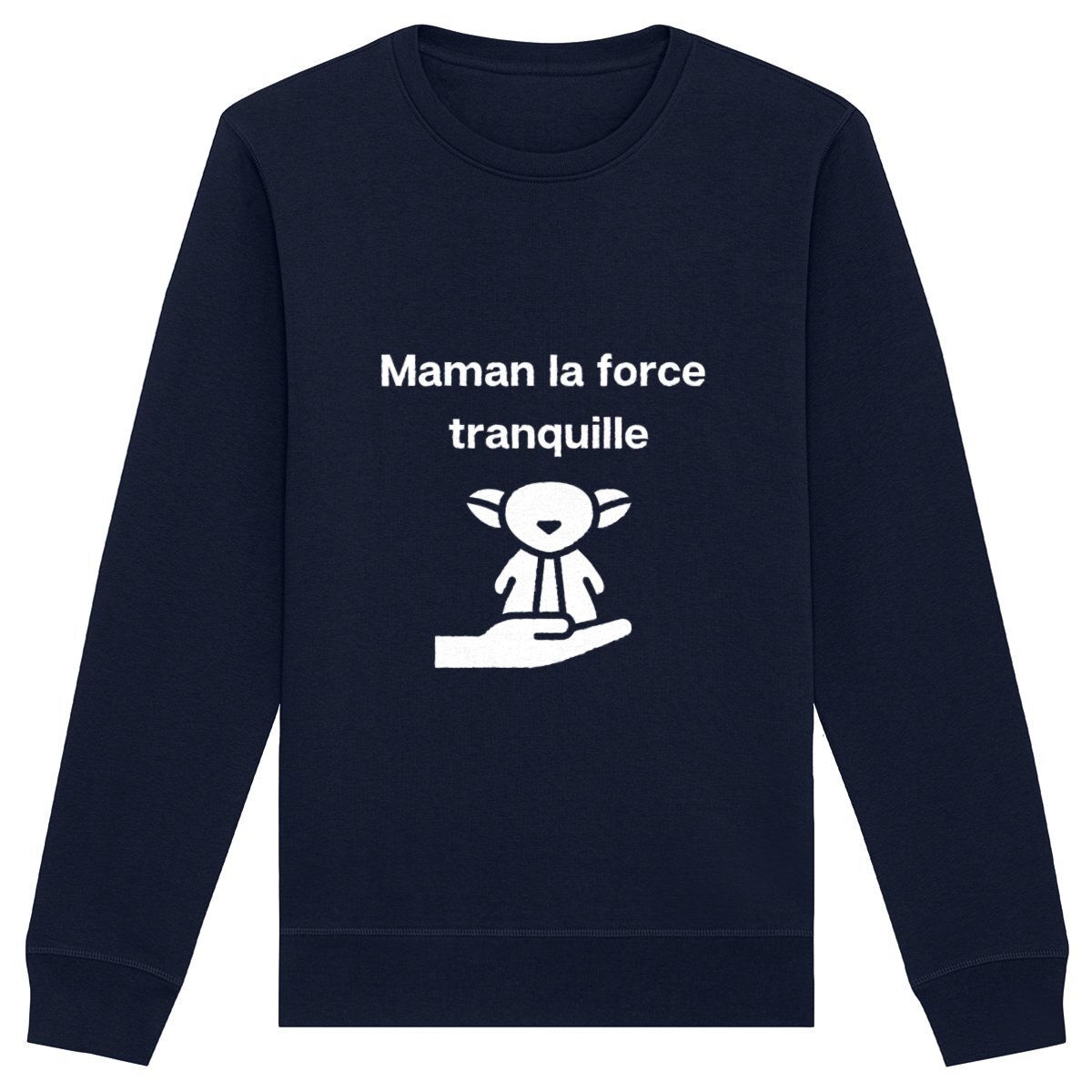 Image back Pull adulte "Maman, la force tranquille"