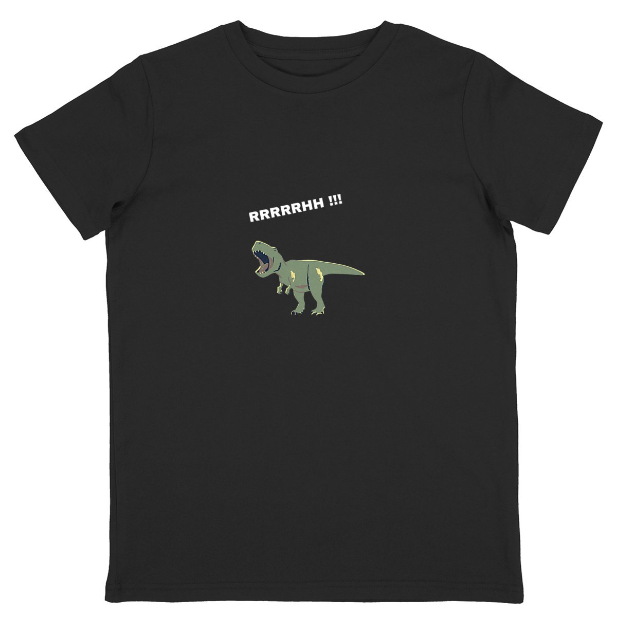 Image back T-shirt "Dinosaure RRHH"