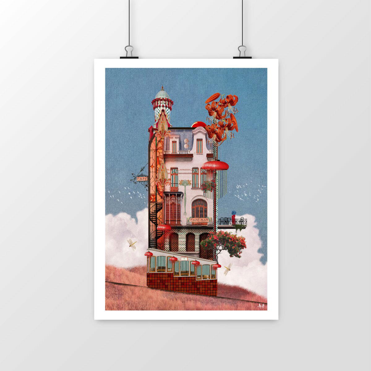 Image front On Melancholy Hill - Rue Nicholas Leblanc