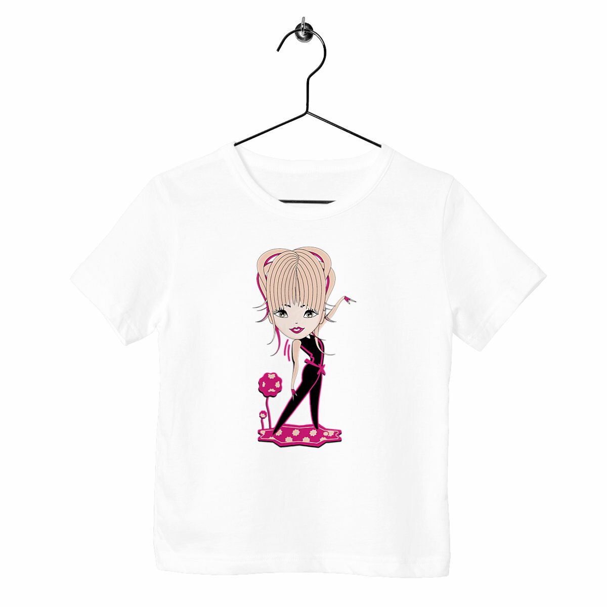 Image front T-shirt Enfant Epais 100% coton bio Lady Madoly