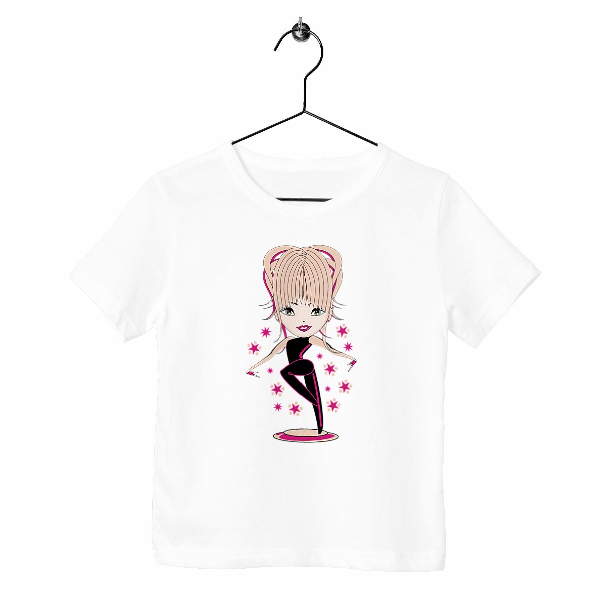Image front T-shirt Enfant Epais 100% coton bio Lady Madoly