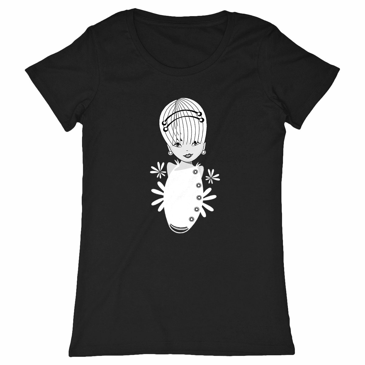 Image front T-shirt Femme Classique LM10
