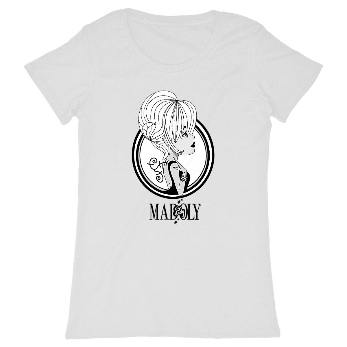 Image front T-shirt Femme Classique 100% coton - Modèle COOKY