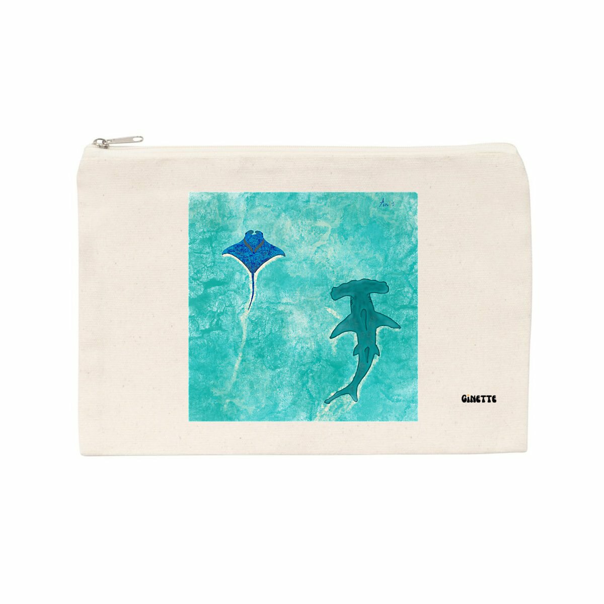 Image back Pochette ~ Requin au large 