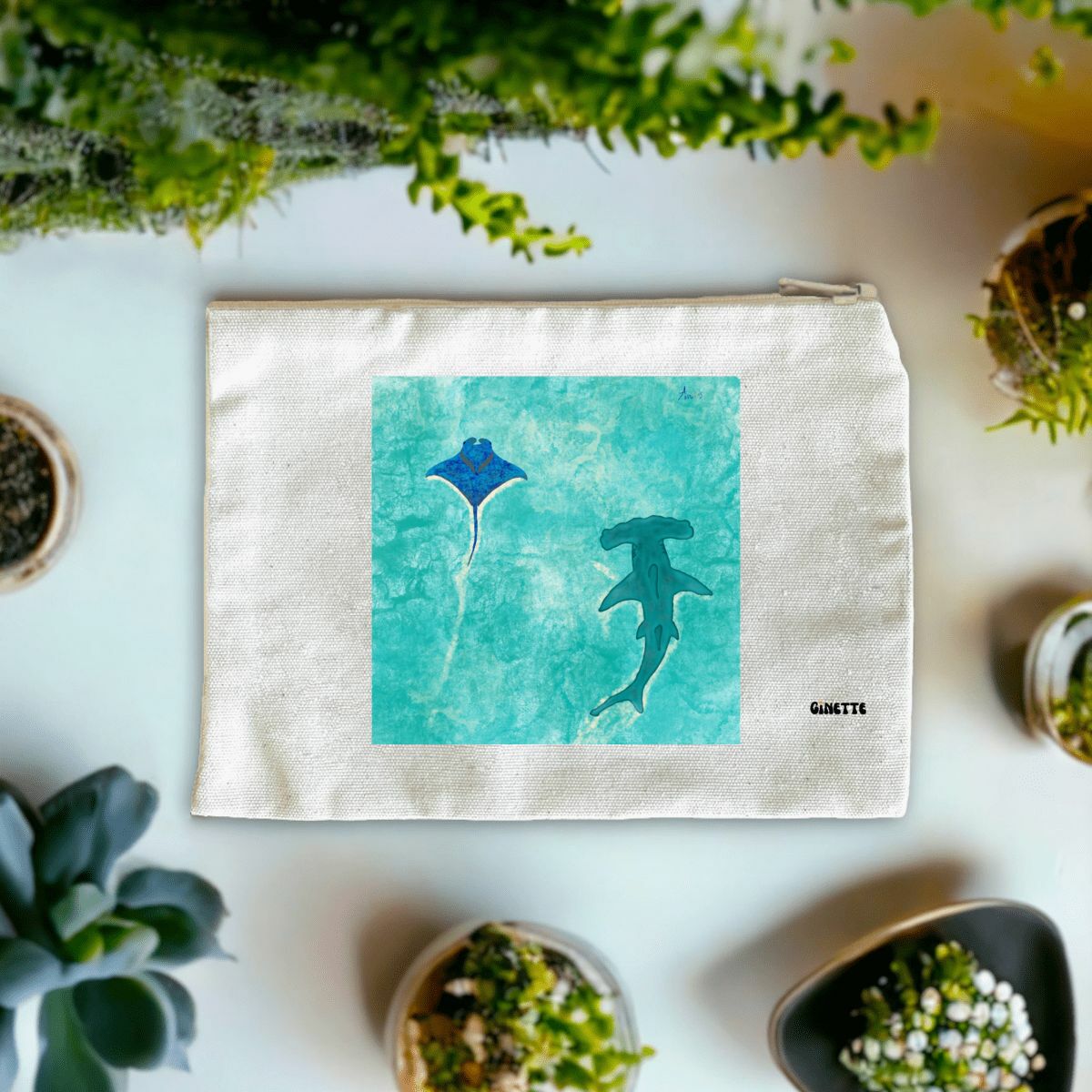 Image front Pochette ~ Requin au large 