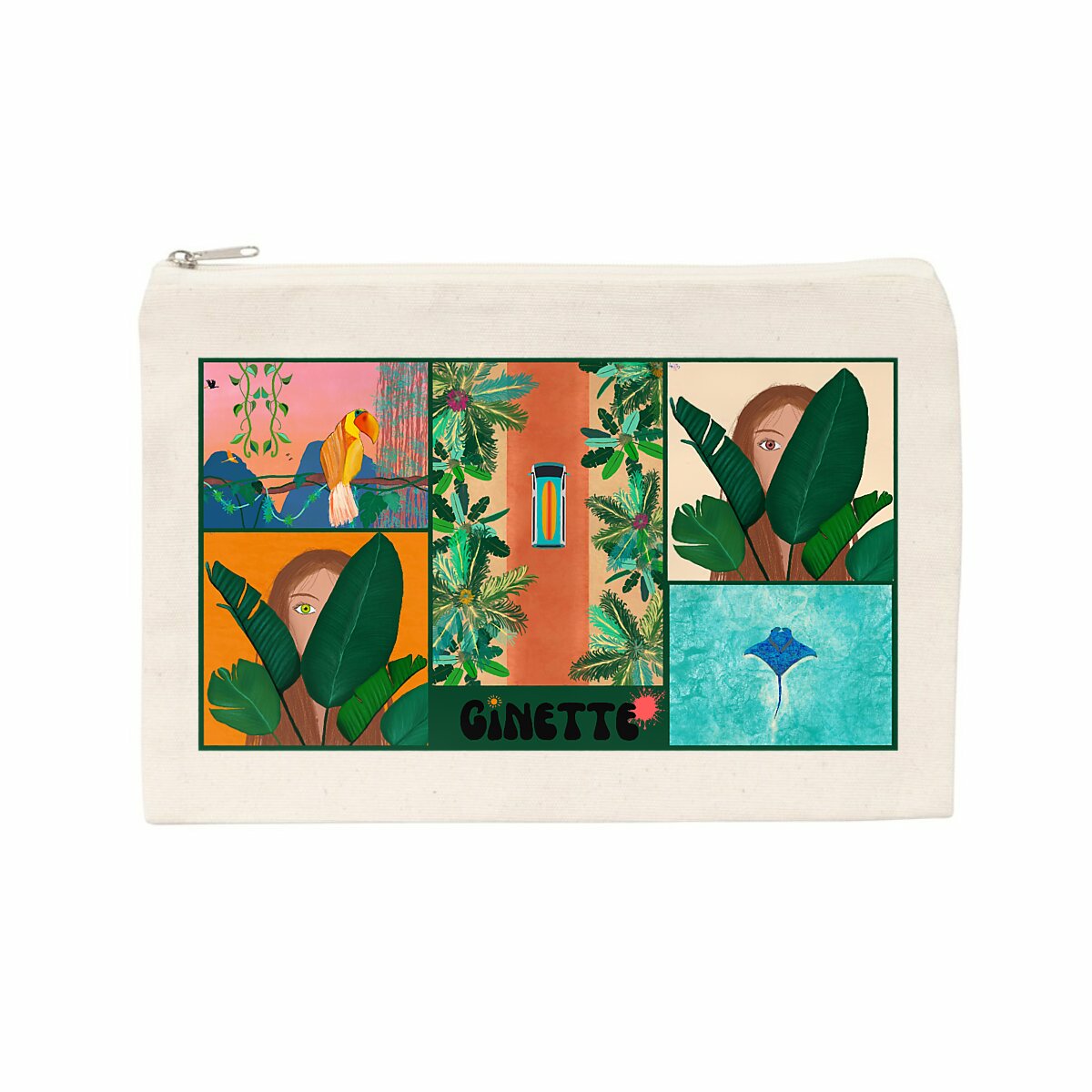 Image back Pochette ~ Mix and match surf life
