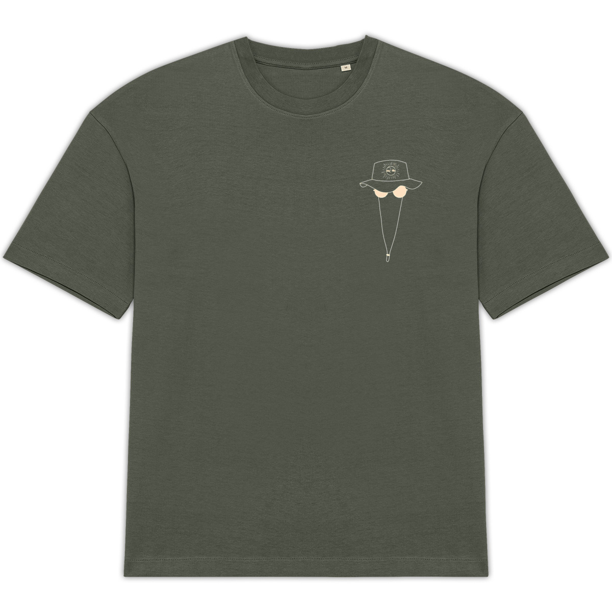Image back T-shirt oversize ~ Surf buds