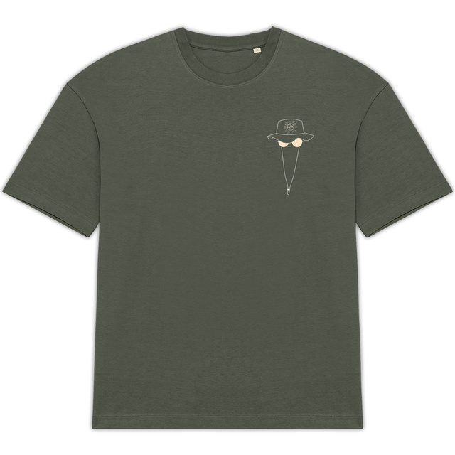 Image back T-shirt oversize ~ Surf buds