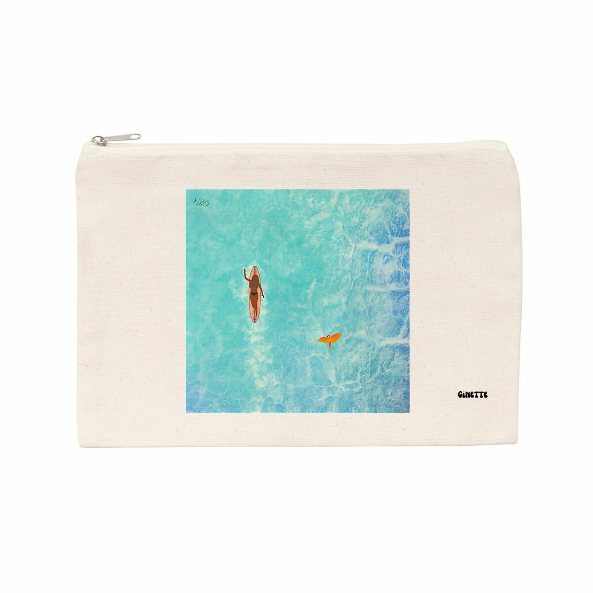 Image back Pochette ~ Surfeuse au large 