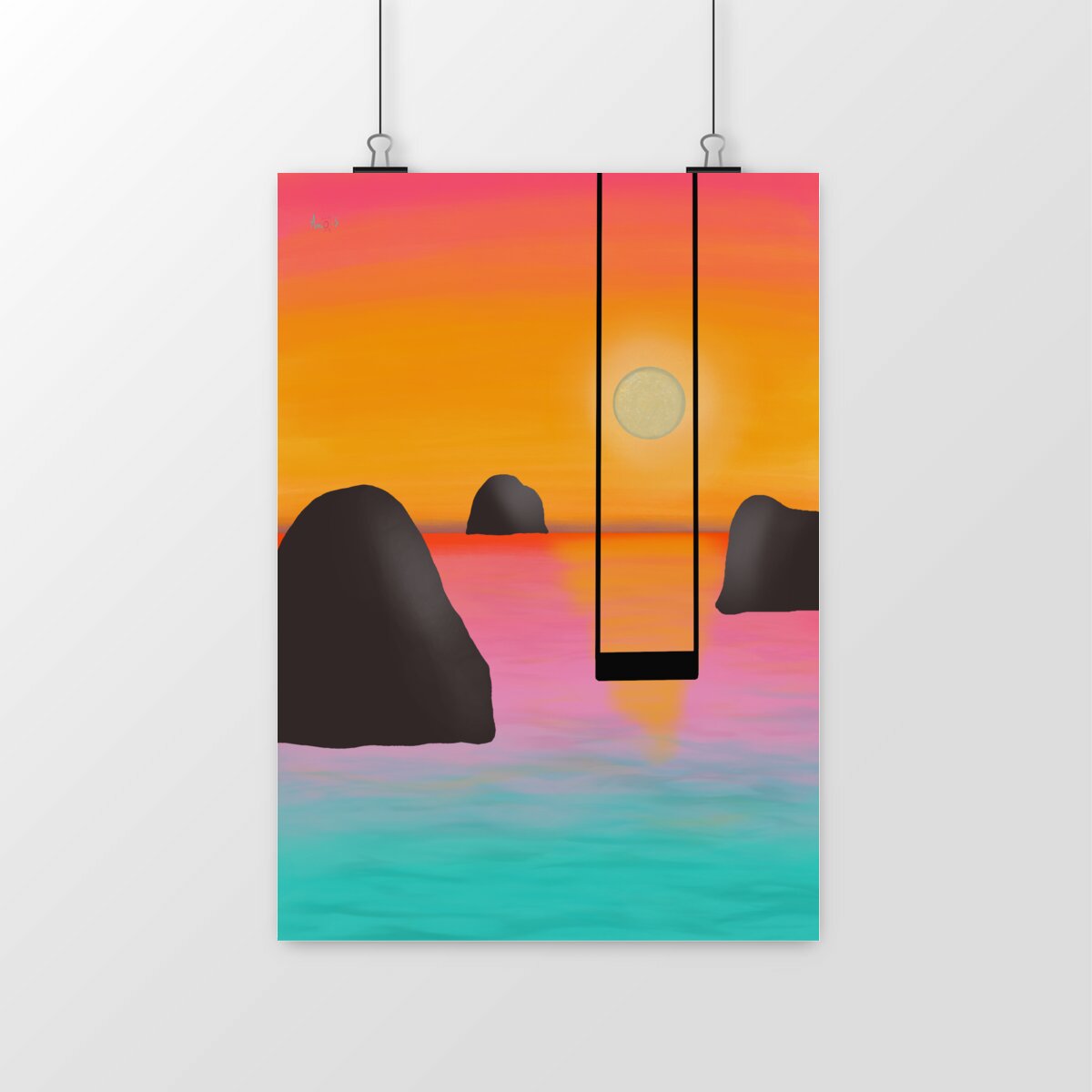 Image front Poster ~ Sweet sunset