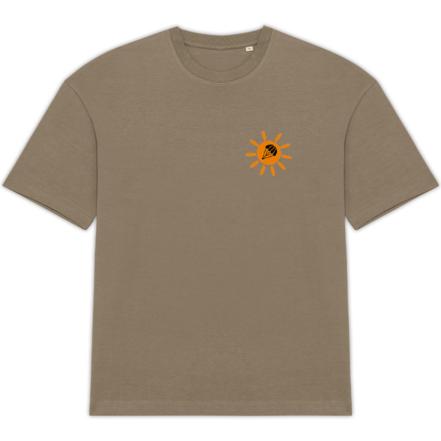 Image back T-shirt oversize ~ Kitesurf 