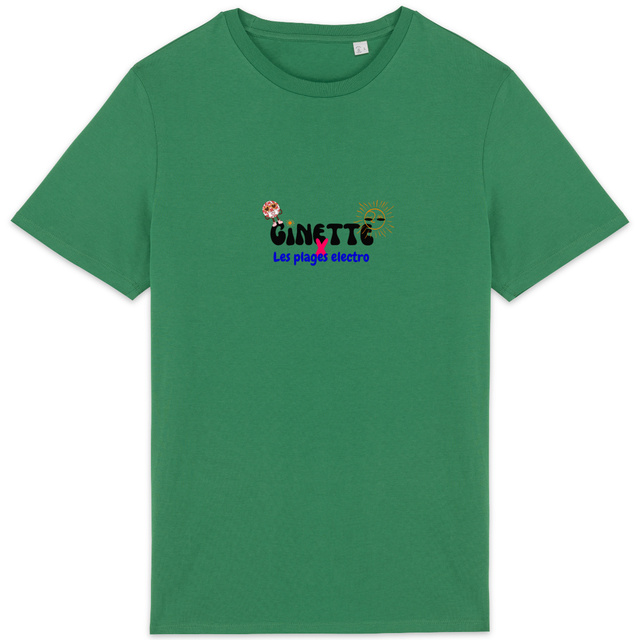 Image front T Shirt léger - Plages électro (édition limitée)