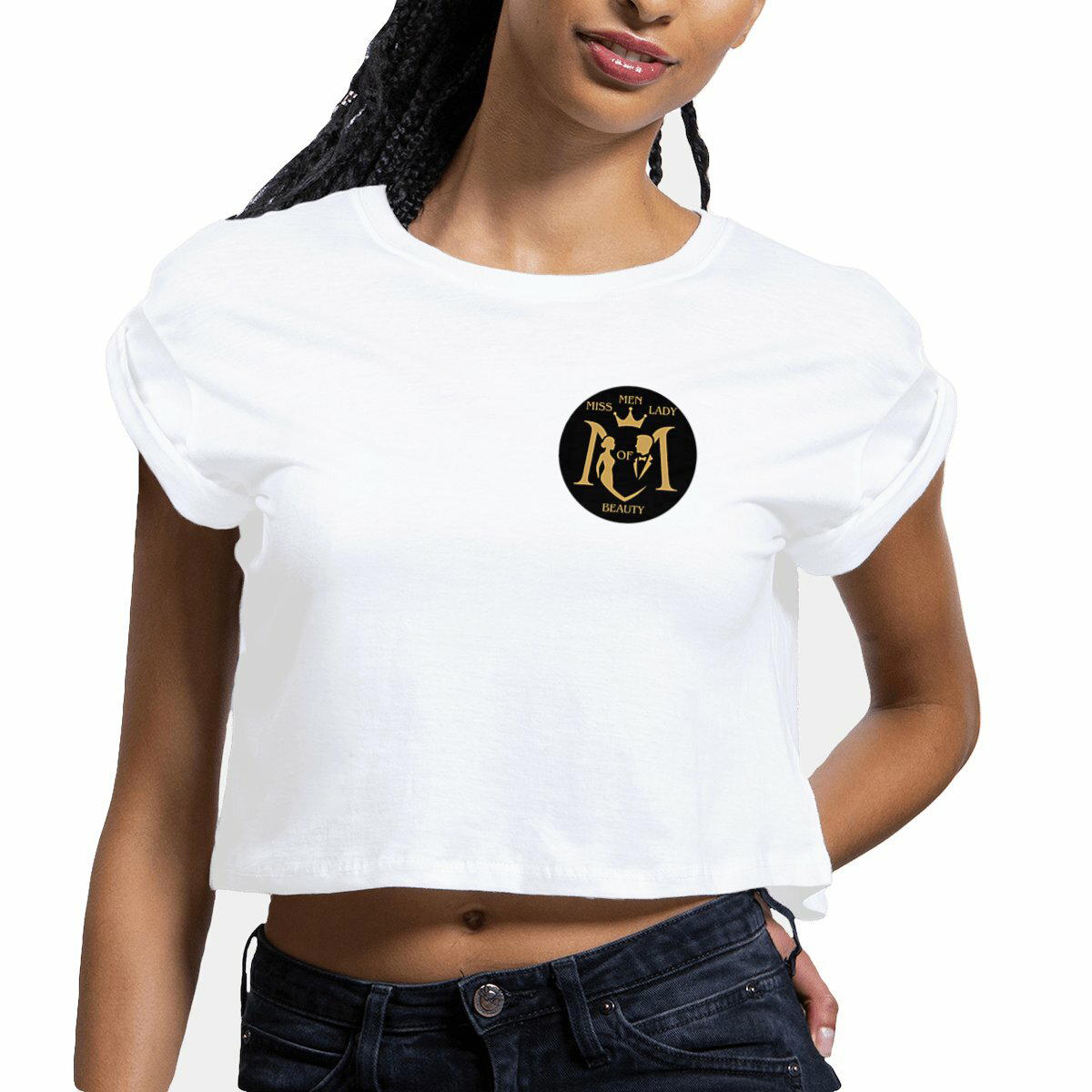 Image front Crop-top femme