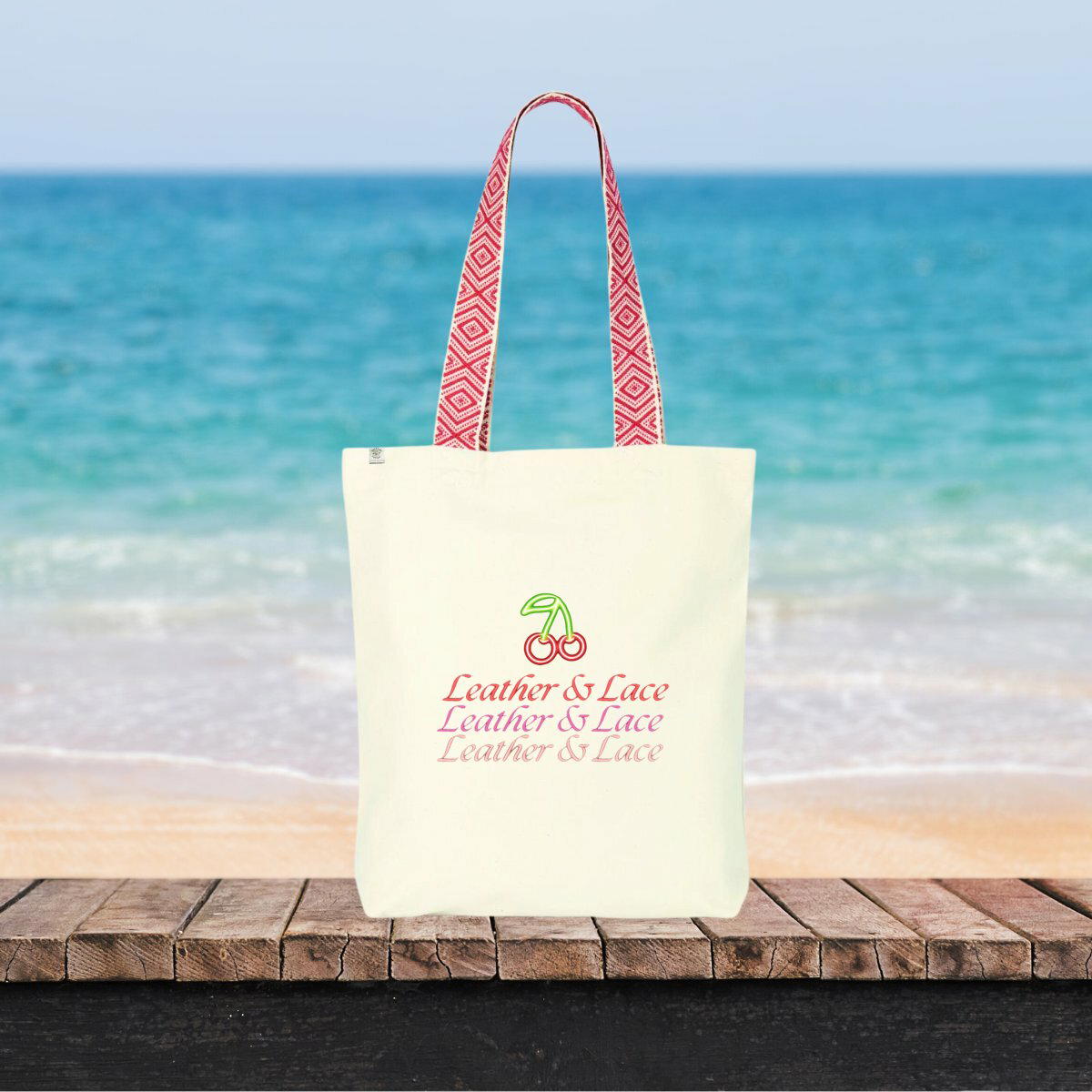 Image front L&L (Cherries) - Totebag