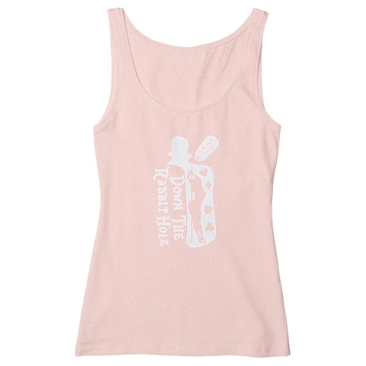 Image back Down the Rabbit Hole (Drink Me) - Tank Top