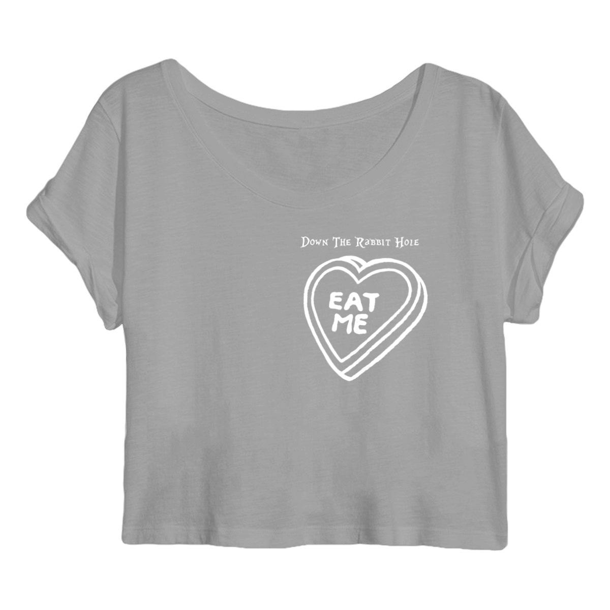 Image back Down the Rabbit Hole (Eat Me) - Crop Top