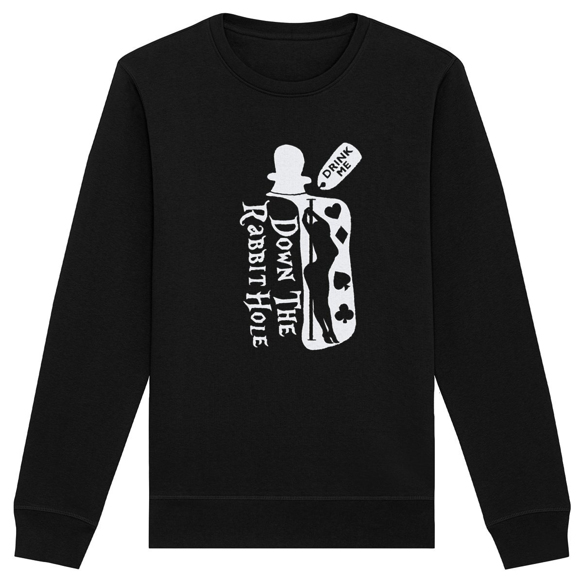 Image back Down the Rabbit Hole (Drink Me) - Sweat Shirt