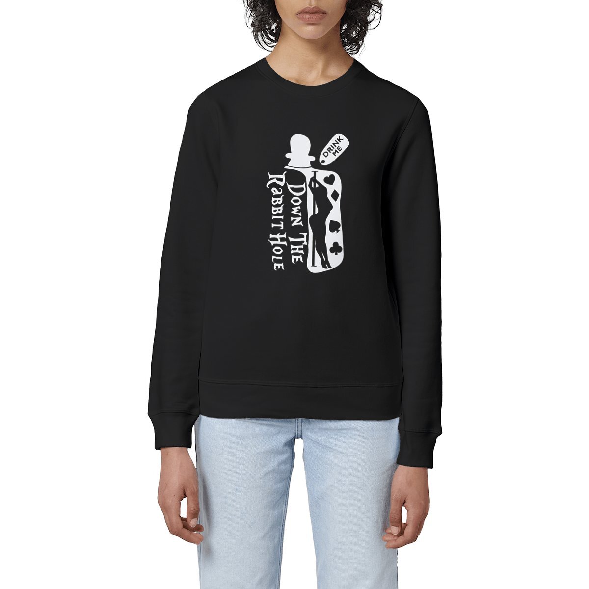 Image front Down the Rabbit Hole (Drink Me) - Sweat Shirt