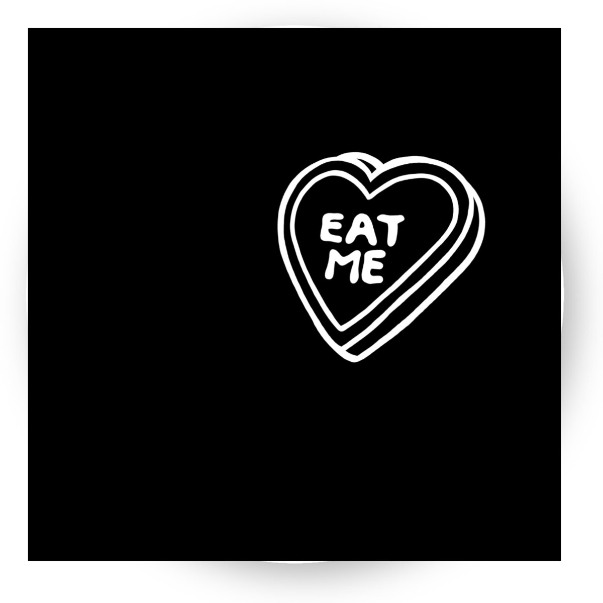 Image front Down the Rabbit Hole (Eat Me) - Sticker