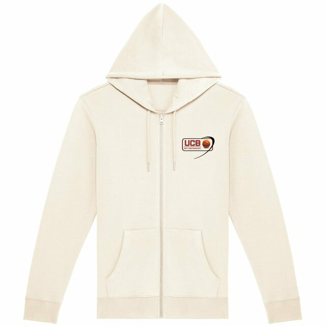 Image back Sweat à capuche zippé unisexe