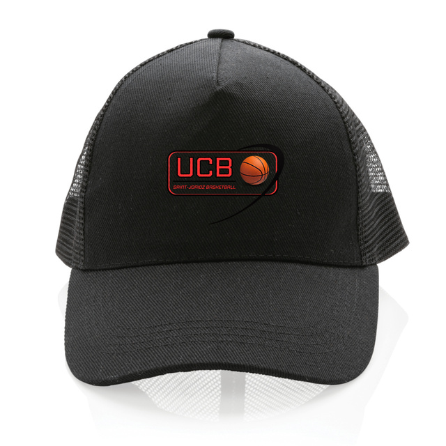 Image front Casquette Trucker 100% recyclée - Premium