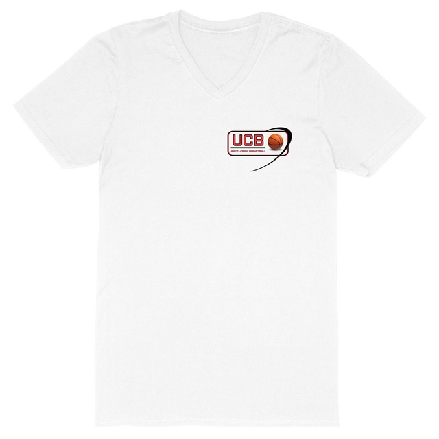 Image back T-shirt Homme Col V
