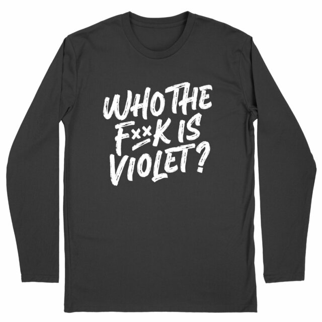 WTF is VIOLET - Long Sleeve Shirt - Image
