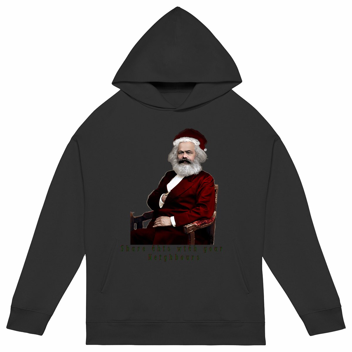 Santakarl MarXmas Oversized Hoodie - Image