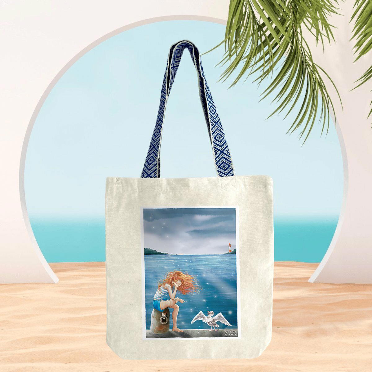 La jeune fille et l'océan