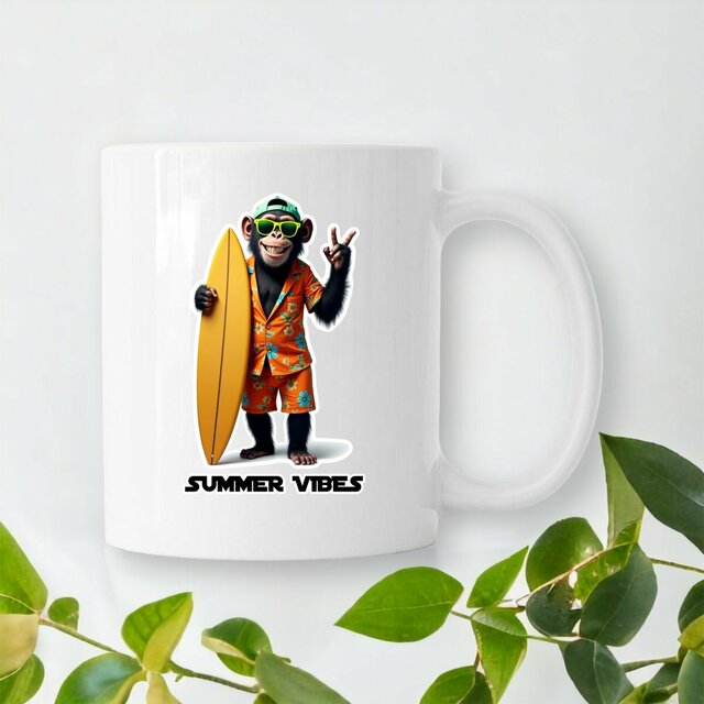 Image front Mug céramique monkey ref 3034