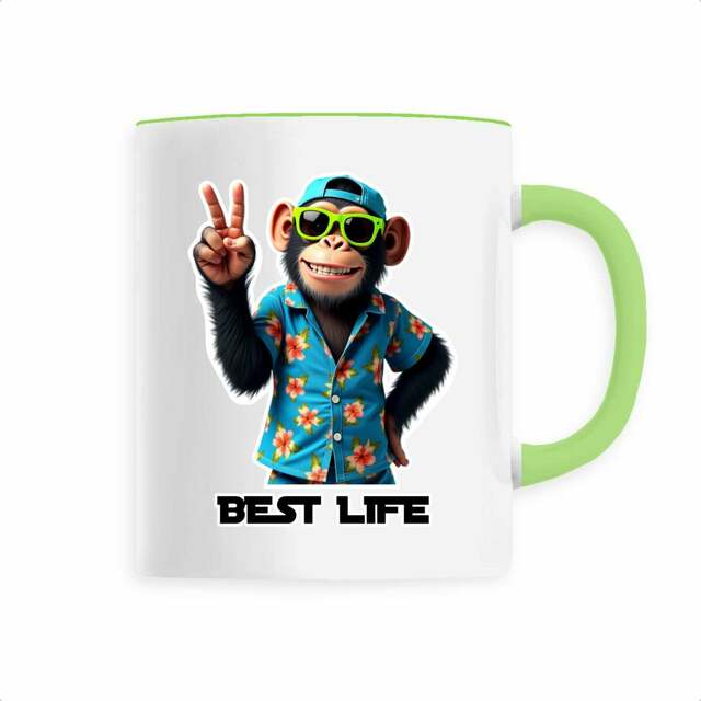 Image back Mug céramique monkey ref 3032