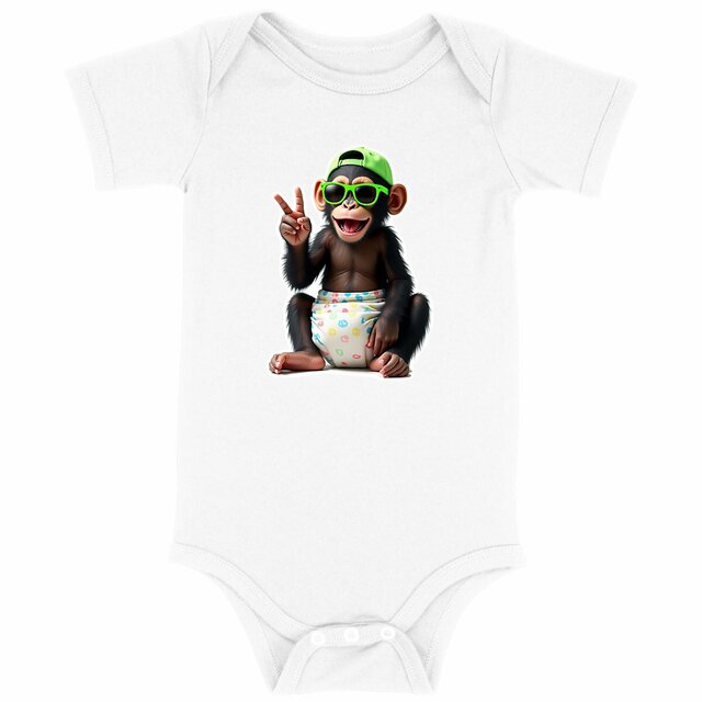 Image back Body baby monkey ref 4023
