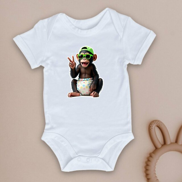 Image front Body baby monkey ref 4023