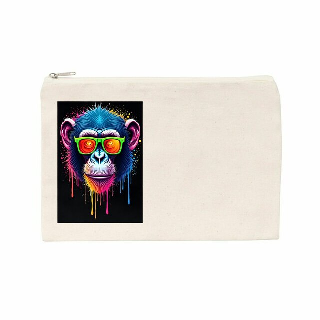 Image back Pochette monkey pop art ref 5002