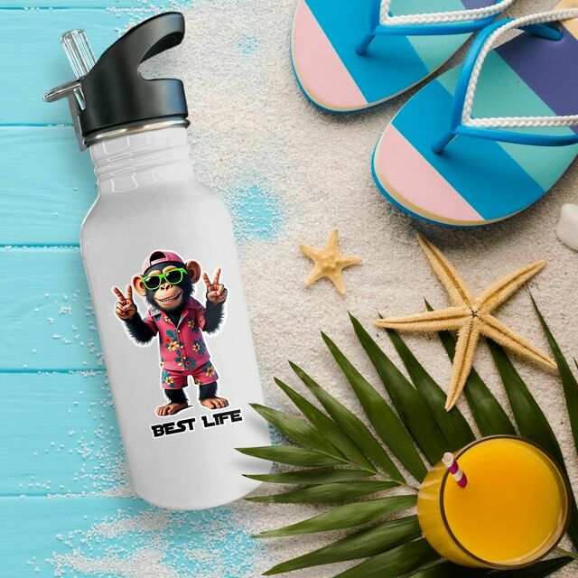 Image front Bouteille en inox Monkey ref 5010