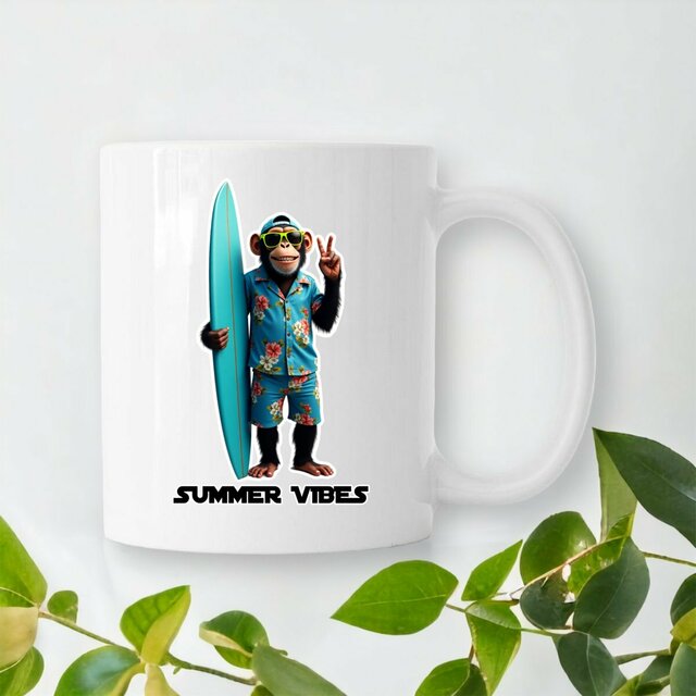 Image front Mug céramique monkey ref 3033