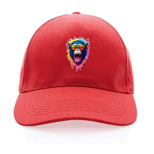 Image back Casquette monkey pop art ref 4031