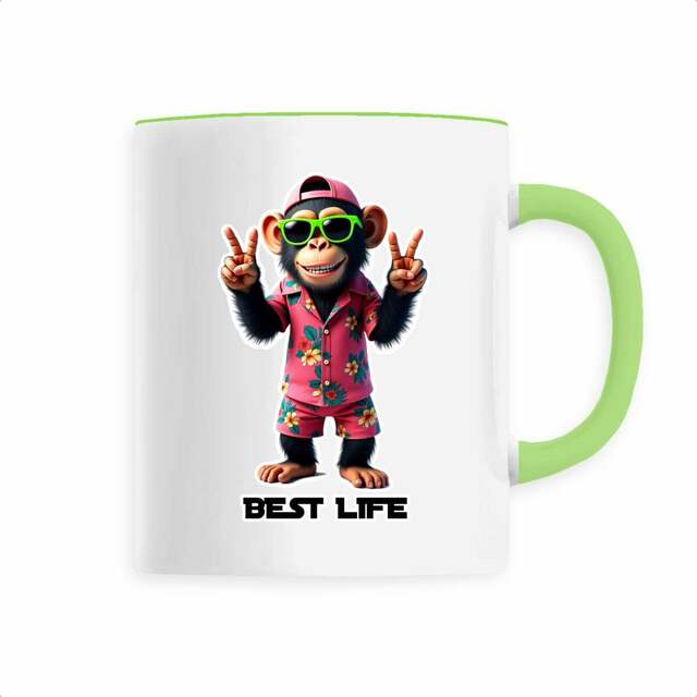 Image back Mug céramique monkey ref 3035