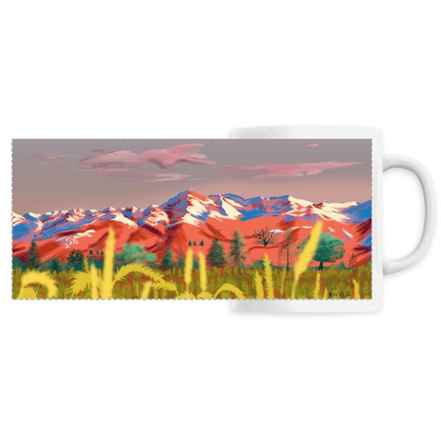Image front Mug panoramic - Orange Dawn
