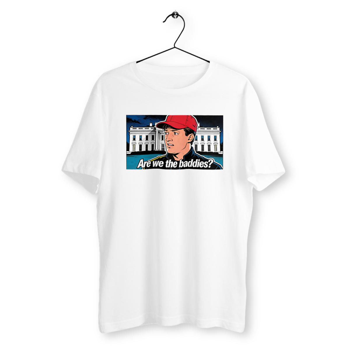 Are we the baddies? - Organic T-shirt - Image