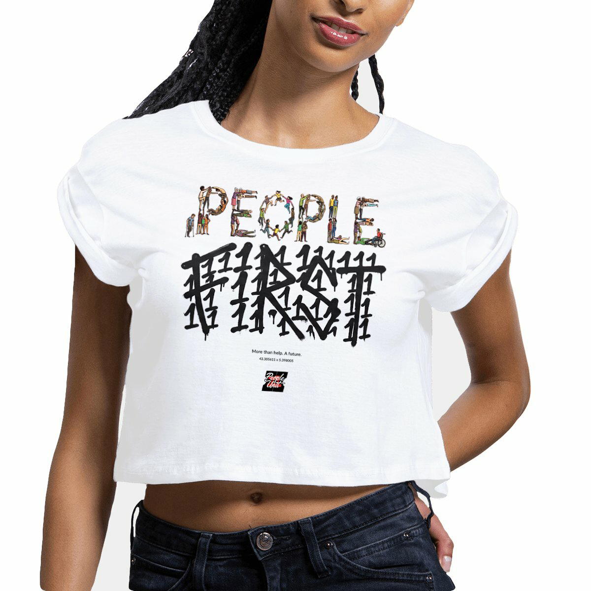 Image front People First |WA-Crop Top|