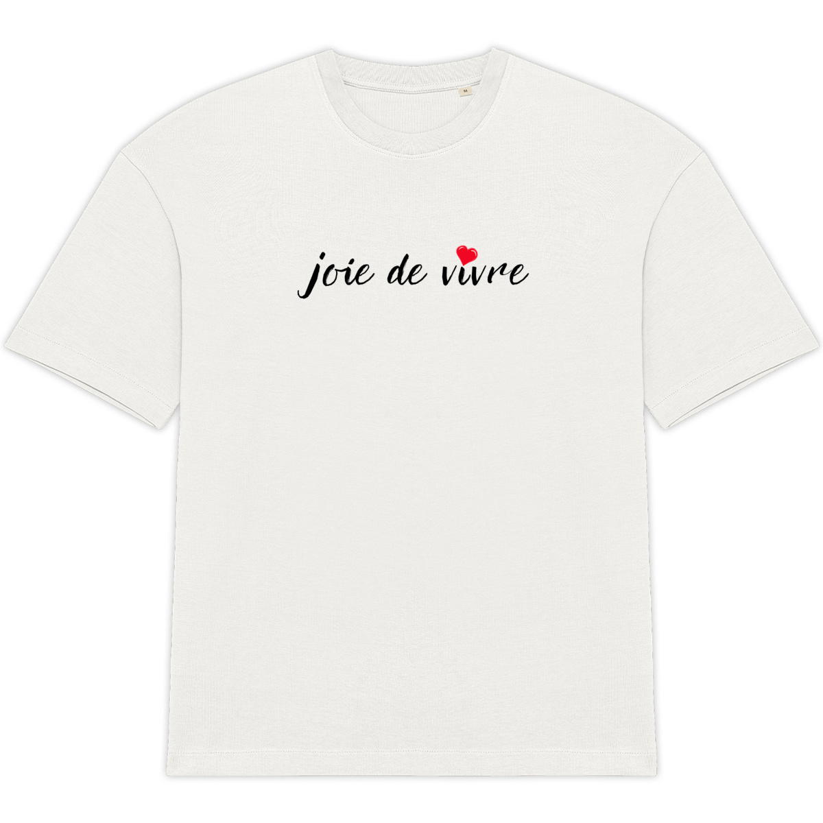 JOIE DE VIVRE T-shirt Unisexe Oversized - Image