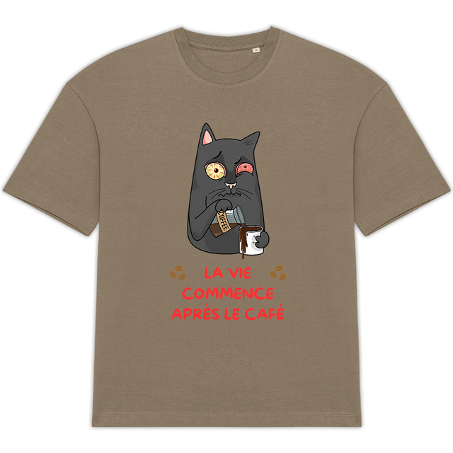 Image back T-shirt Unisexe Oversized