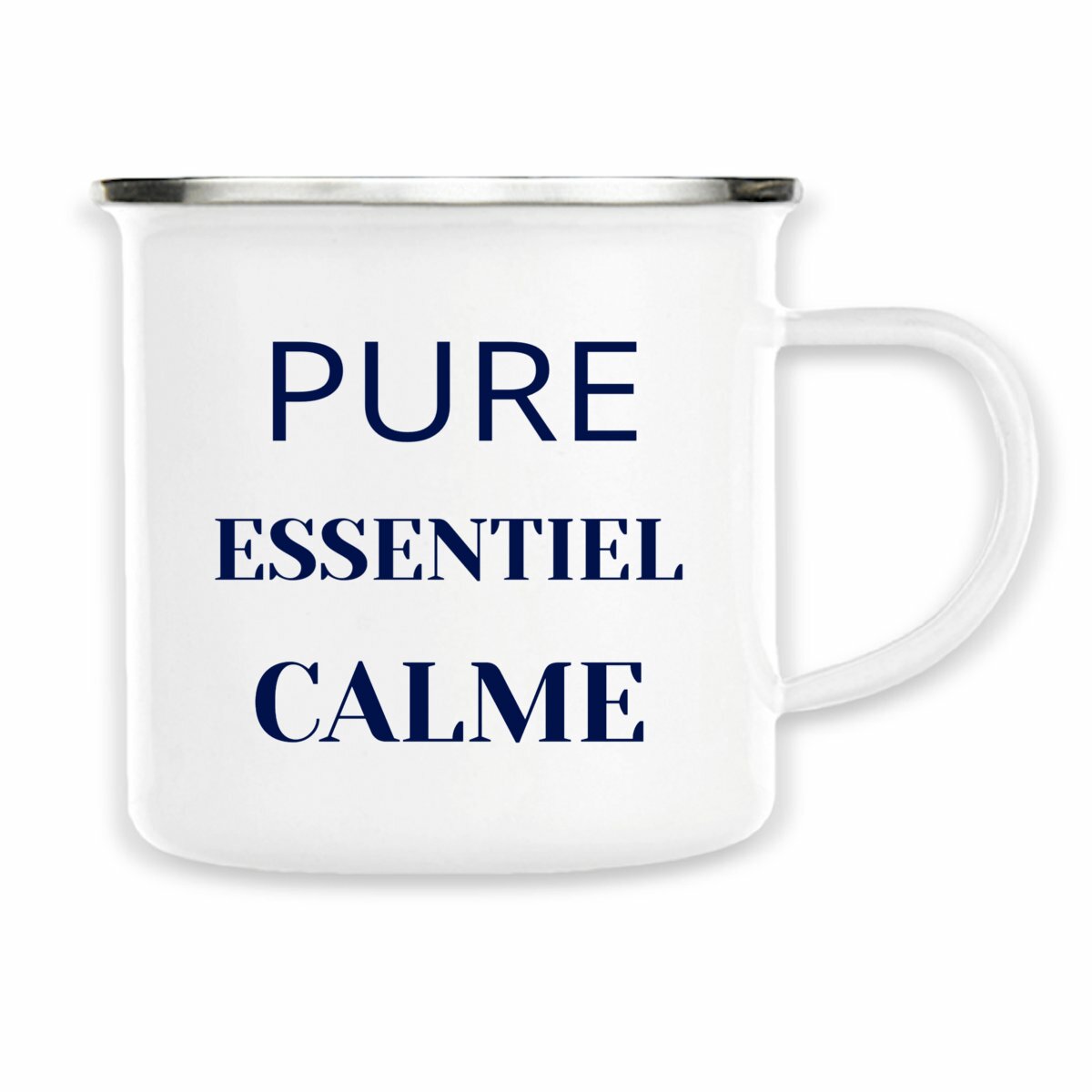 Image back mug métal