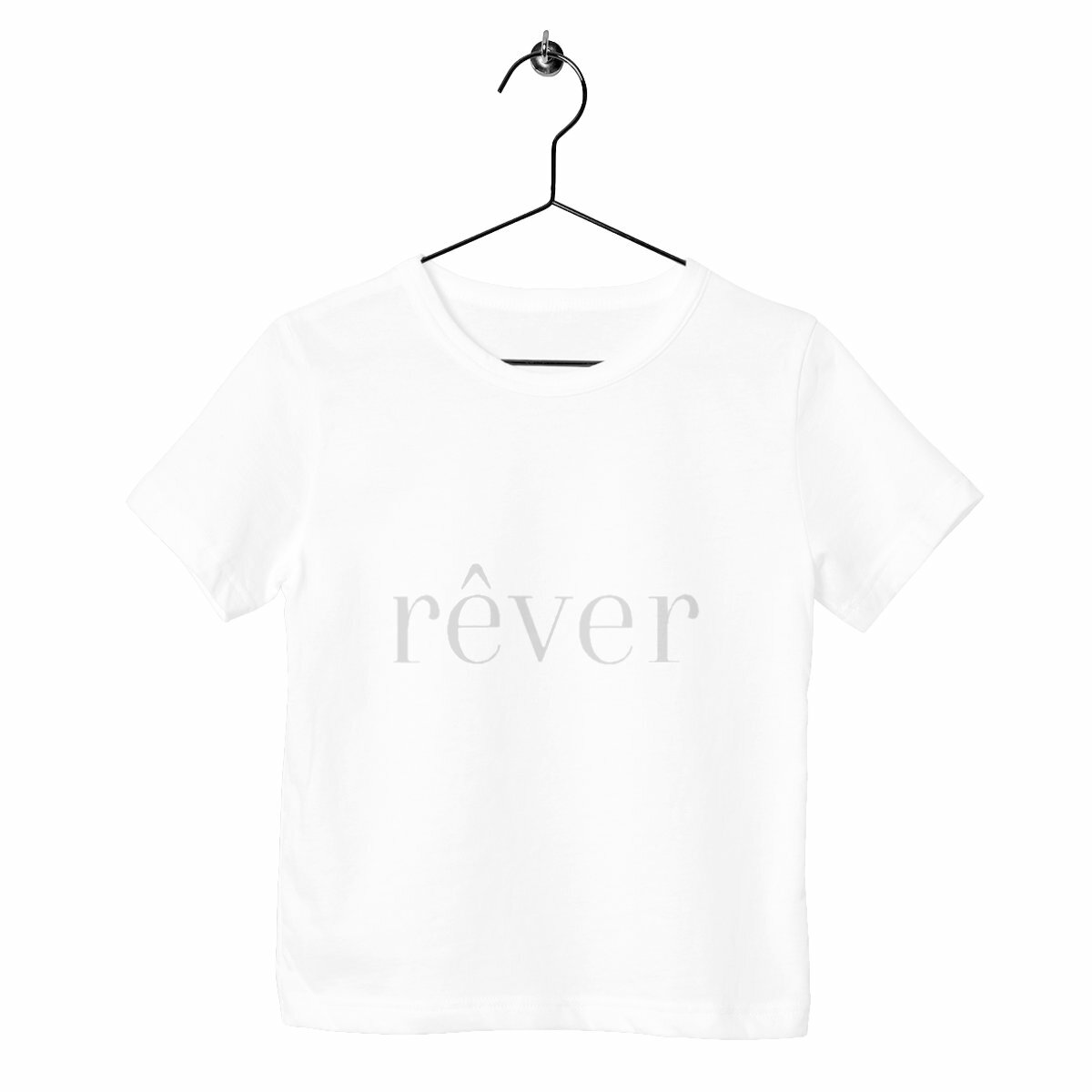 Image front T-shirt enfant épais