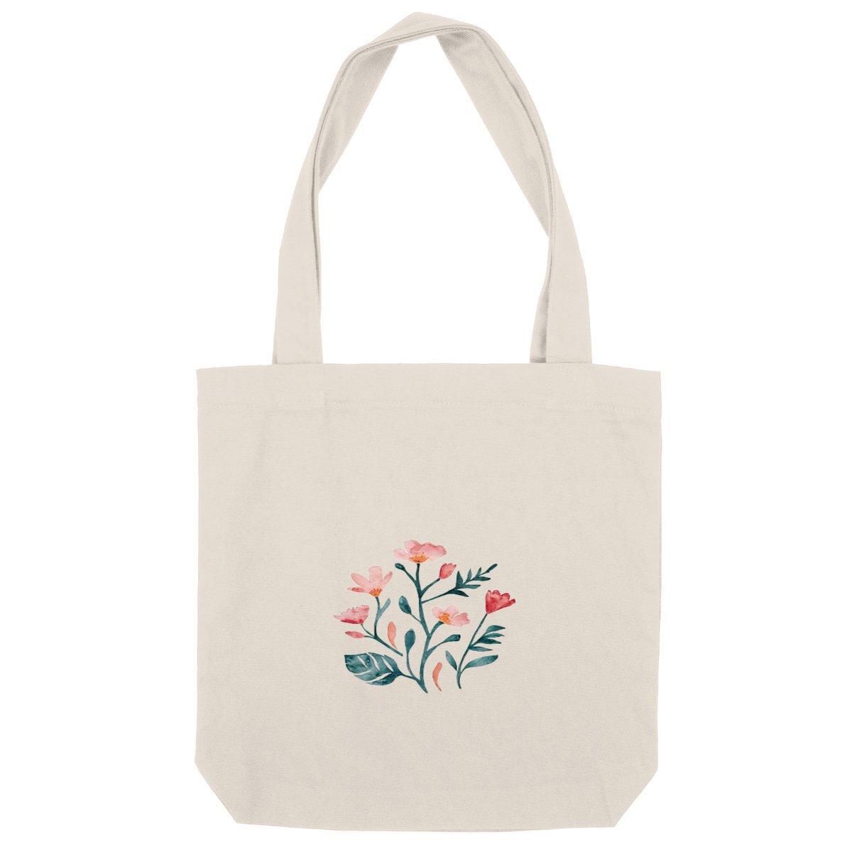 Image back Whimsical Floral Watercolor Logo: Organic Elegance in Vibrant Hues