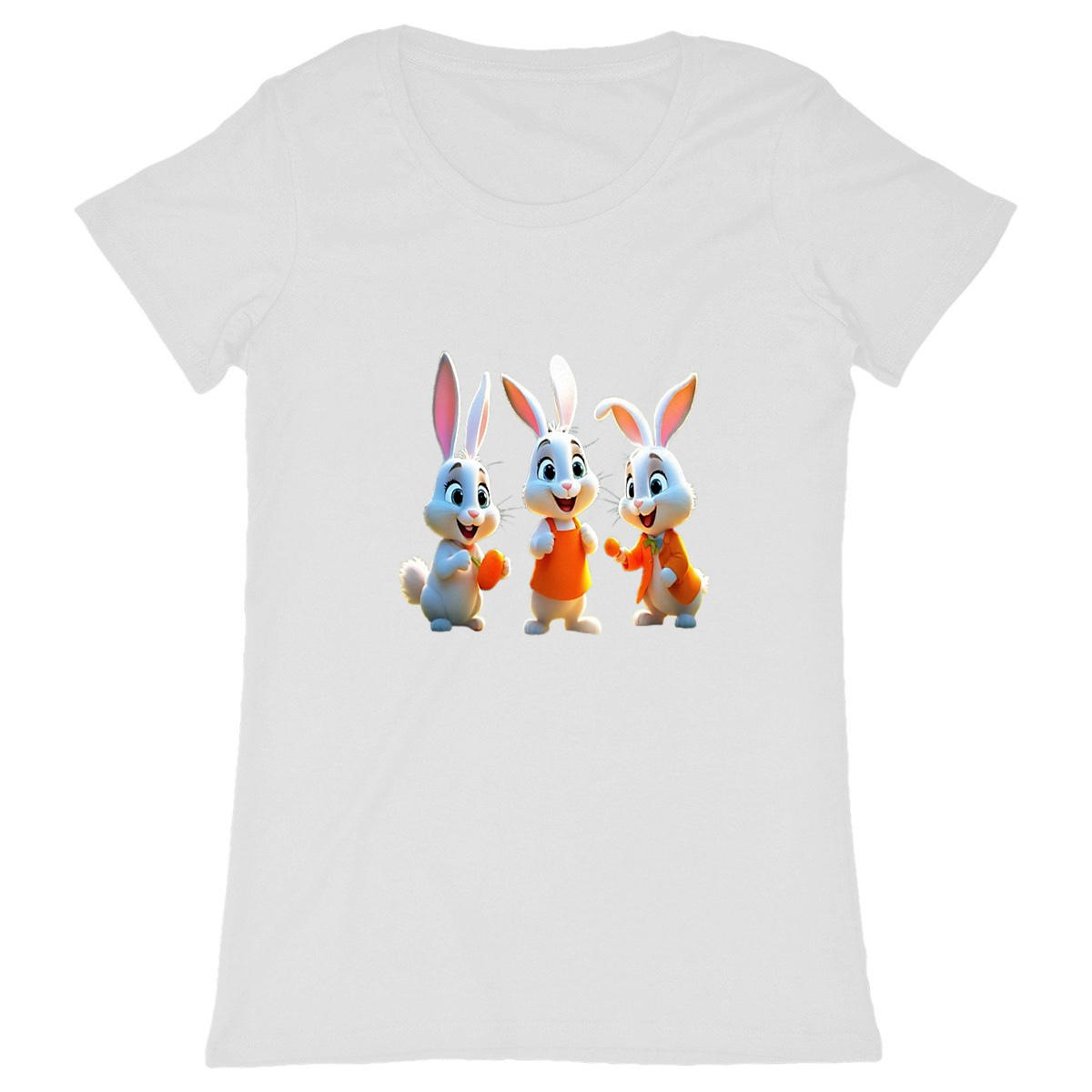 Image back Lapin de Pâques pour enfants et adultes.