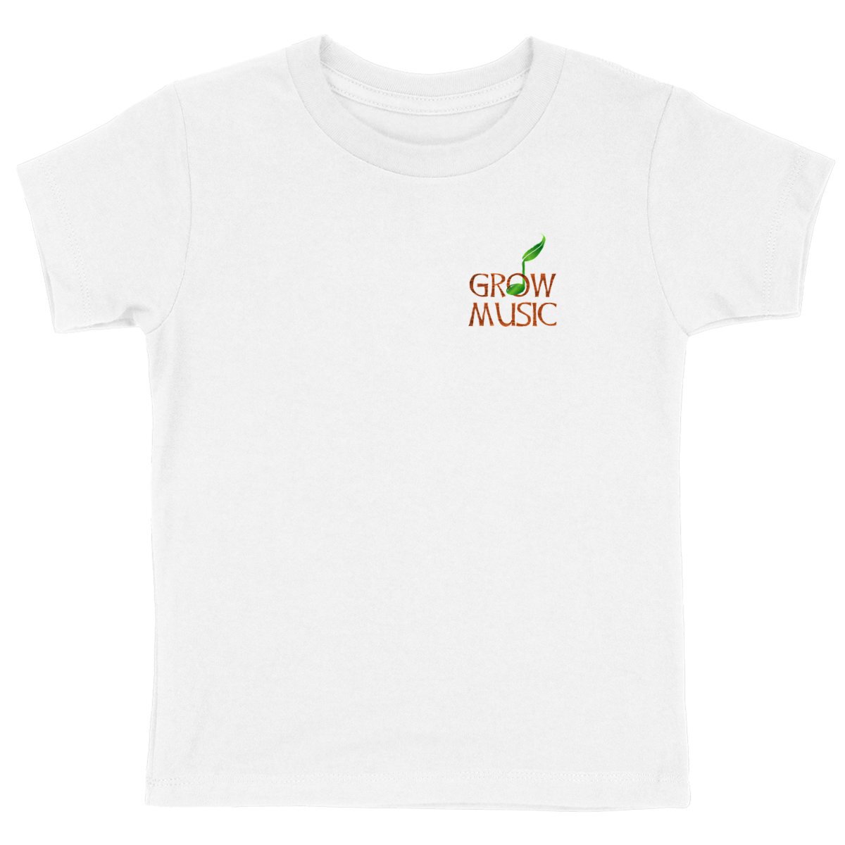 Image back Child Shirt--pocket size logo