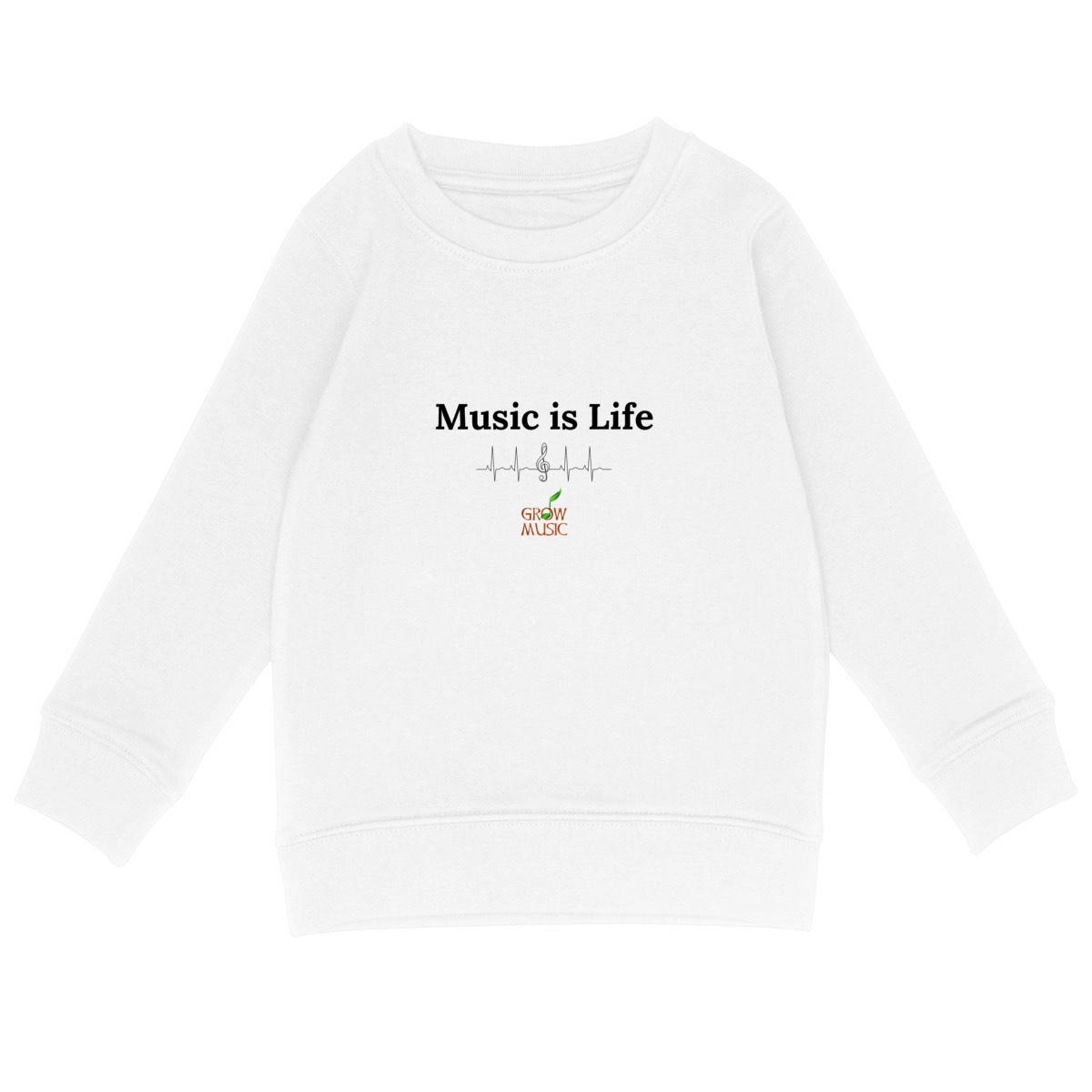 Image back Music is Life Jumper